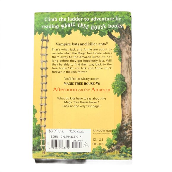 Afternoon on The Amazon - Magic Tree House #6 - Mary Pope Osborne - Picture 2 of 2
